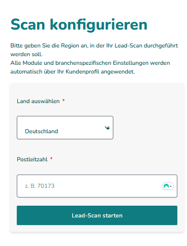 1. Die Konfiguration